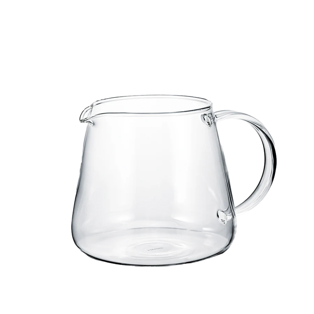 Hario V60 Barista server glazen koffiekan voor filterkoffie