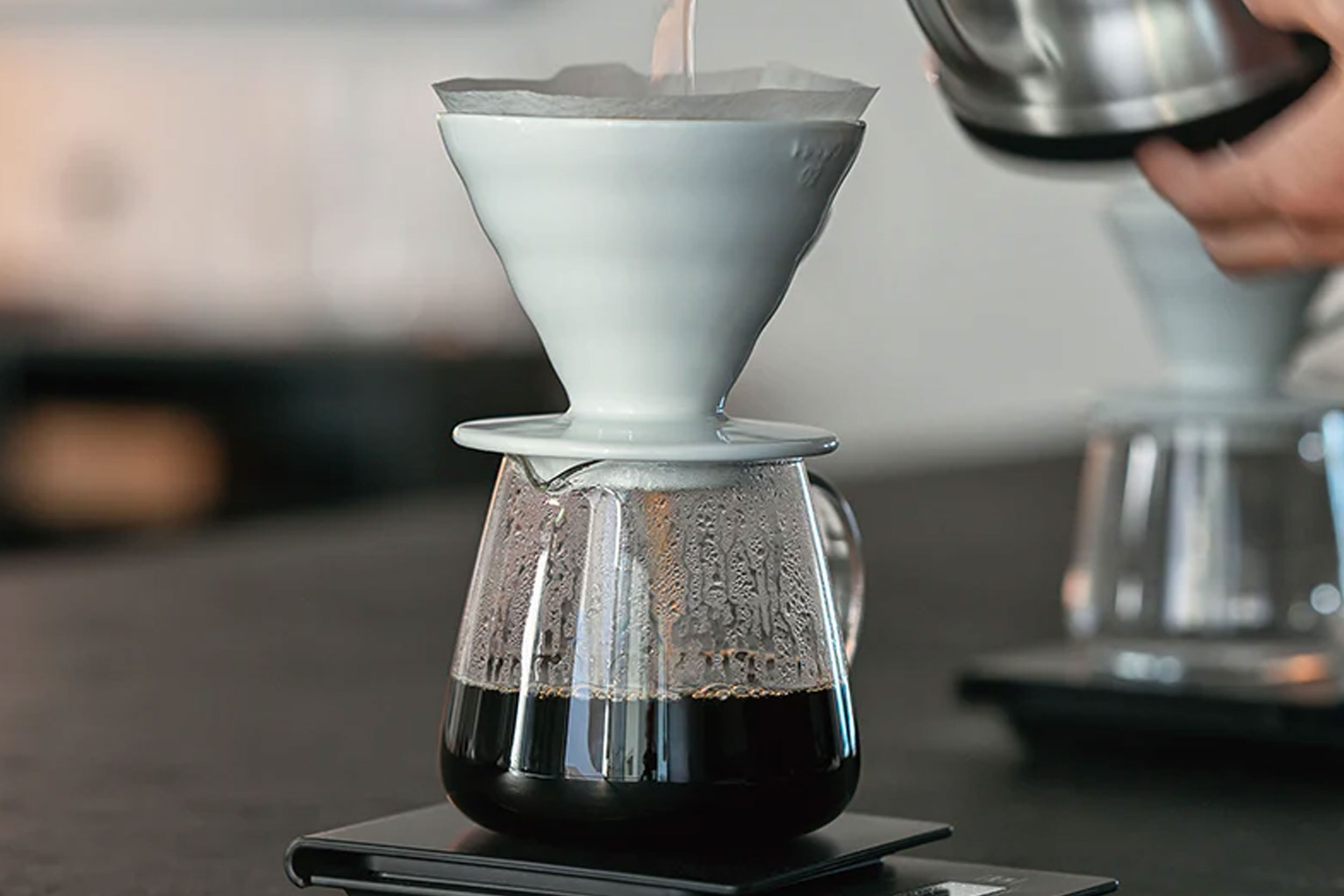 Filterkoffie in Hario V60