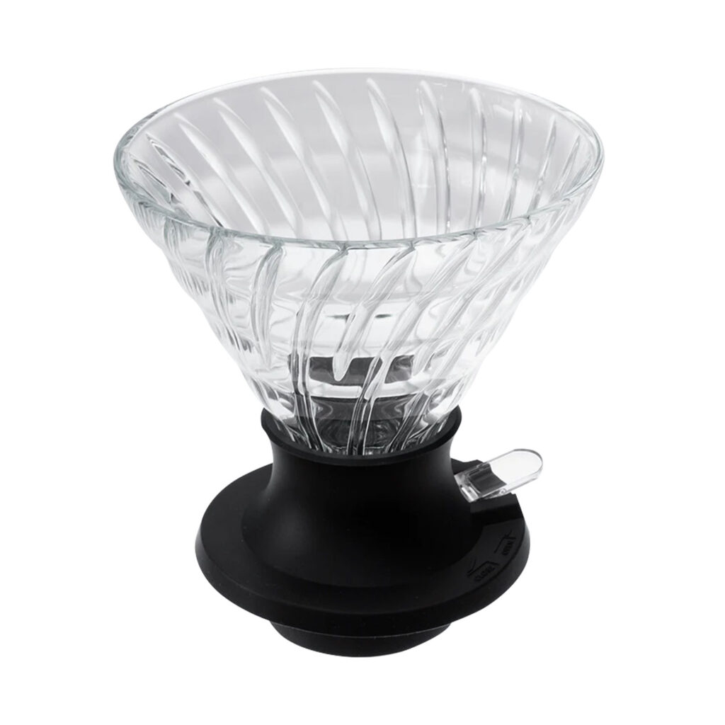 Immersion dripper switch pour over glas